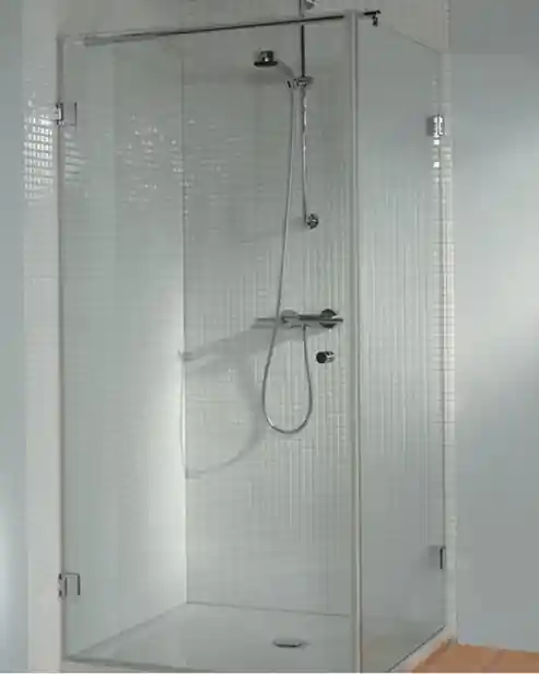 Gyors kiszállítás Riho Scandic S201 Zuhanykabin (króm, átlátszó, 96,8-97,2-76,8-77,2 cm, 100x80x200 cm, #GC 24200)Riho