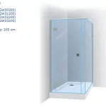 Riho Scandic W205 Zuhanykabin (120x90x200 cm, #GW 31200)Riho Vásárlói kedvenc