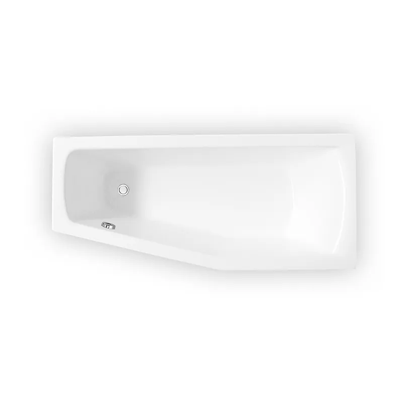 Biztonságos vásárlás Roltechnik Mini Aszimmetrikus kád (160x70 cm, beépíthető / jobbos, #N-8000074)Roltechnik