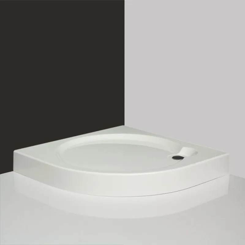 Szuper akció Roltechnik Tahiti-P negyedköríves zuhanytálca (beépíthető, 90x90 cm, #8000040)Roltechnik