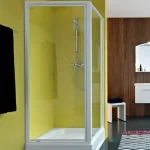 Gyors szállítás Kolpa-San Orion TSv/O 70/80/90 zuhanyfal (70 cm, Fehér, Edzett üveg Chinchilla, 70 cm, #719280)Kolpa-San