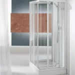 Kolpa-San Luna TKK 80/90 szögletes zuhanykabin (90x90 cm, Fehér, Polisztirén műanyag, 90 cm, #745750)Kolpa-San Akció
