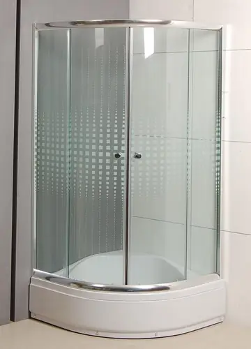 Vedd meg online Roltechnik Bilbao negyedköríves zuhanykabin + Zuhanytálca (87,5-89,5x194 cm, króm, 90x90 cm, Transparent)Roltechnik