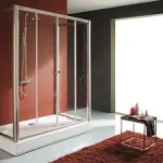 Bestseller Kolpa-San Orion TV/4D 140/160/170/180 zuhanyajtó (177-180 cm, Fehér, Edzett üveg Chinchilla, 180 cm)Kolpa-San
