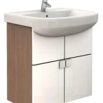 Kolo Primo 75 cm fürdőszobabútor (fehér/dió, K89039)Kolo Szuper ajánlat