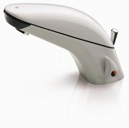DMP Class ABS Tripla fotocellás elemes elektromos csaptelep beépített keverővel (fehér, #DMP83203)DMP Expressz kézbesítés