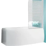 Sani Pro Screen kádparaván (white, print, 4000222)Roltechnik Ne maradj le