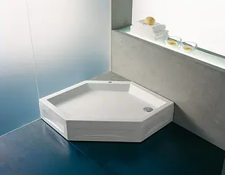 Biztonságos vásárlás Kolpa-San Conga 90x90 Hatszögletű előlapos zuhanytálca "OUTLET"Kolpa-San