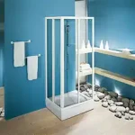 Újdonság Kolpa-San Luna TKK 90 zuhanykabin "OUTLET" (90 cm, Katedra, Fehér, 90 cm)Kolpa-San