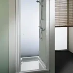 Kedvezmény Kolpa-San Sole TV/S 70/80/90 zuhanyajtó "OUTLET" (70 cm, Átlátszó, Fehér (balos), 70 cm)Kolpa-San