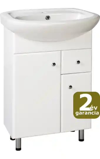 Biztonságos fizetés Hopa P-55/60-U+S Mosdó szekrény (28x54x78 cm, #P-60-U+S)Hopa