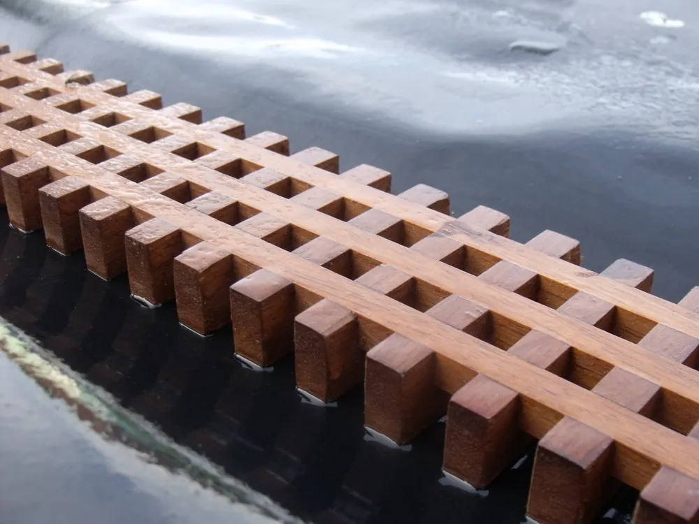 Olcsó Molo Wood Cross zuhanyfolyóka rács (680 mm, #Wood Cross 680)Molo