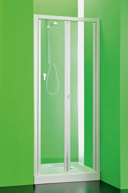 Hopa Soffio zuhanyajtó (81-85 x 185 cm, Fehér, Üveg)Hopa Szuper ajánlat