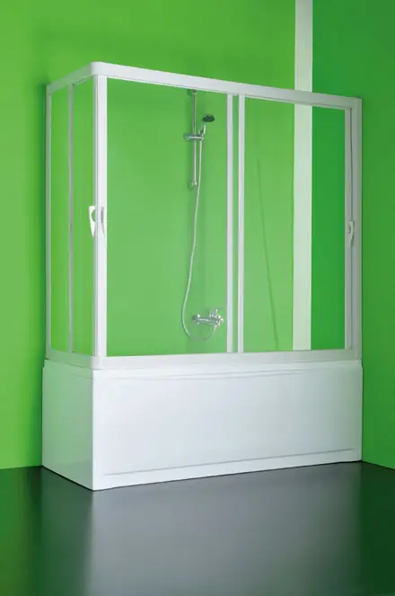 Hopa Vasca Prua kádparaván (70 x 170 x 152 cm, Fehér, Plexiüveg)Hopa Gyors szállítás