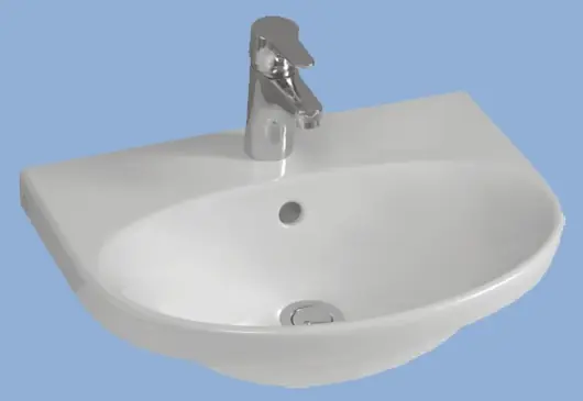 Kihagyhatatlan ajánlat Alföldi Melina 5550 59 R1 kézmosó 50x38 cm EasyPlus bevonattalAlföldi