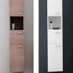 Azonnal elérhető Kolpa-San Q-Line P 1802 magas fali szekrény (Dió, #P 1802/O)Kolpa-San