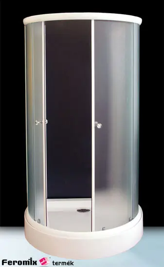Feromix ELEGANZA-FKS HL 80x100 negyedköríves zuhanykabin zuhanytálcávalCoway Legnépszerűbb