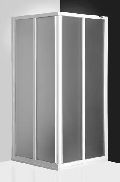 Árcsökkenés Roltechnik Classic Line CS2/900 90x90 szögletes zuhanykabin (fehér, Polystyrol bark, 865-890 mm, #331-9000000-04-01)Roltechnik