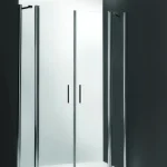Roltechnik Tower Line TDN2/1300 zuhanyajtó (126-131 cm, brillant, transparent, 721-1300000-00-02)Roltechnik Azonnal elérhető