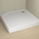 Újdonság Radaway Delos C szögletes zuhanytálca (előlapos, 90x90 cm, #4C99170-03)Radaway