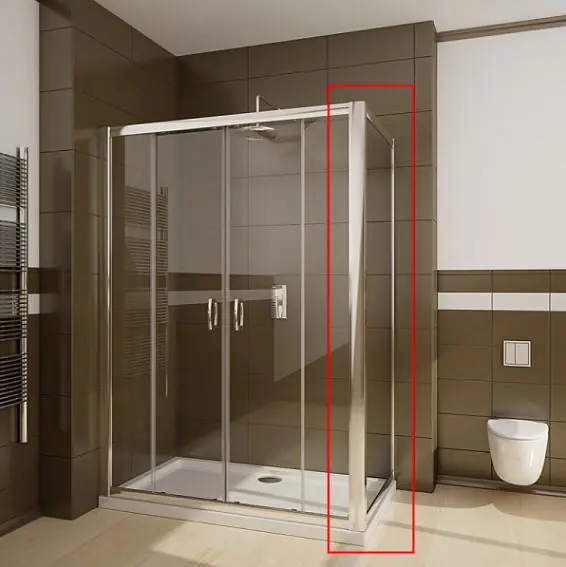 Expressz kézbesítés Radaway Premium Plus S 90 zuhanyfal (90x190 cm, króm, Átlátszó, #33403-01-01N)Radaway