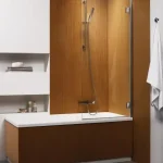 Vedd meg most Radaway Carena PN 70 kádparaván (króm, 70x150 cm / balos, Barna, #202101-108L)Radaway