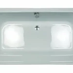 Outlet Ravak Praktik N egyenes kád (beépíthető, 160x85 cm, #C341000000)Ravak