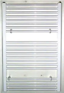 Szuper ajánlat Cosmo Trend egyenes törülköző szárító csőradiátor (fehér, 450x1320 mm, 564 W)Cosmo