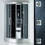 Szezonális akció Wellis Senzo 100x100 hidro gőzkabin WC00157Wellis