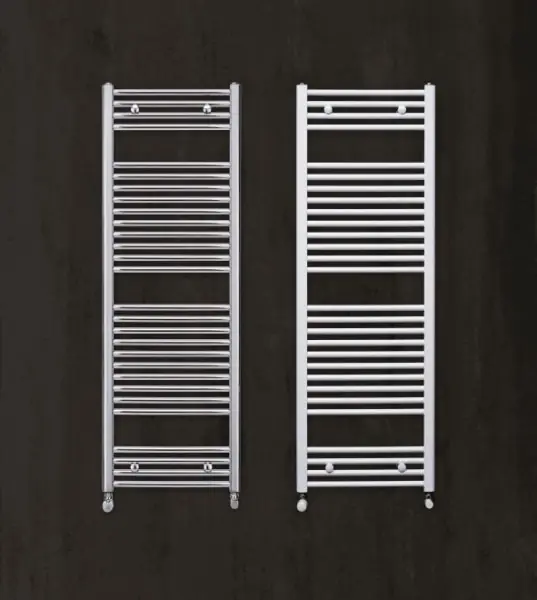 Olcsó Zehnder Aura egyenes fehér fürdőszobai csőradiátor (901 W, 450x1856 mm, #PBZ 1800x450) PBZ-180-045Zehnder