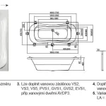 Ravak Campanula II/Classic kád előlap 170-es CZ001V0A00Ravak Olcsóbb