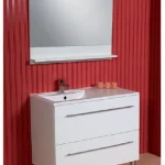 Utolsó esély Verita larissa 90 B fürdőszobabútor (fehér, #tükör 900X600)Verita