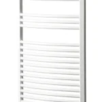Rendeld meg most Radeco Adamo AD3-500/L D profilos íves törölközőszárítós csőradiátor (585 W, fehér, 870x550 mm)Radeco
