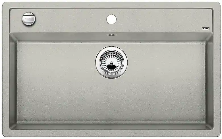 Prémium BLANCO DALAGO 8 Silgranit mosogató dugókiemelővel, gyöngyszürke 520546Blanco
