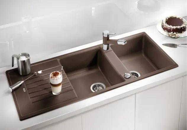 Népszerű BLANCO ZIA 8S Silgranit mosogató dugókiemelővel (alumetál, #515586)Blanco