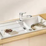 BLANCO PRION 5S kerámia PuraPlus mosogató (vanília, #512858)Blanco Legjobb ár