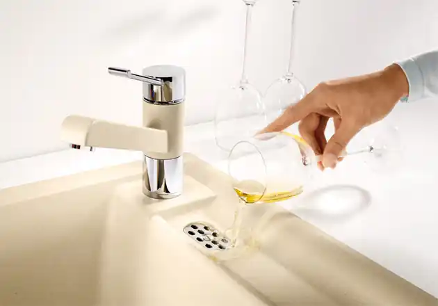 BLANCO ZENOS Silgranit/króm álló csaptelep, pezsgő 517810Blanco Gyors szállítás