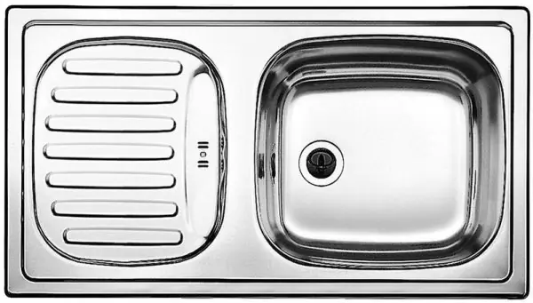 BLANCO FLEX MINI C 18/10 rozsdamentes mosogató (szövetmintás, #513518)Blanco Exkluzív ajánlat
