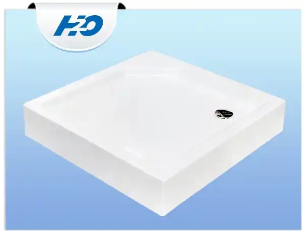 Kedvezmény H2O Zeno Standard 80x80 szögletes zuhanytálca (12303)H2O
