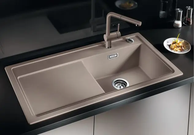 BLANCO ZENAR XL 6S Silgranit mosogató dugókiemelővel tartozékokkal (alumetál Jobbos medence, #516007) Prémium