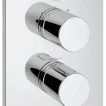 Újdonság Grohe Grohtherm 3000 Cosmopolitan 19567 000 falsík alatti termosztátos kádcsaptelep külső rész (19567000)Grohe