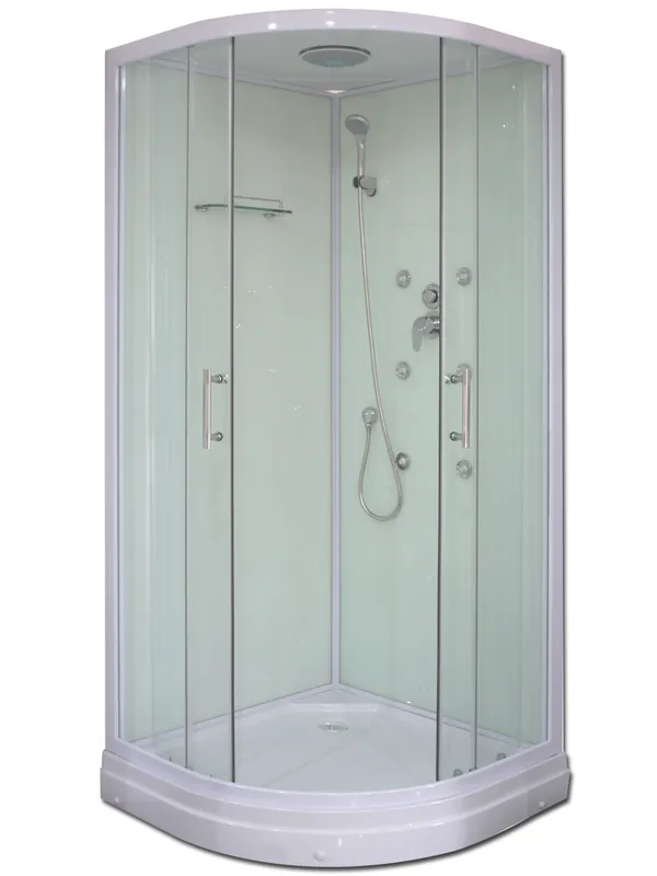 Legkelendőbb Roltechnik Sani Pro Lux White 90x90 hidromasszázs zuhanykabin (4000388)Roltechnik