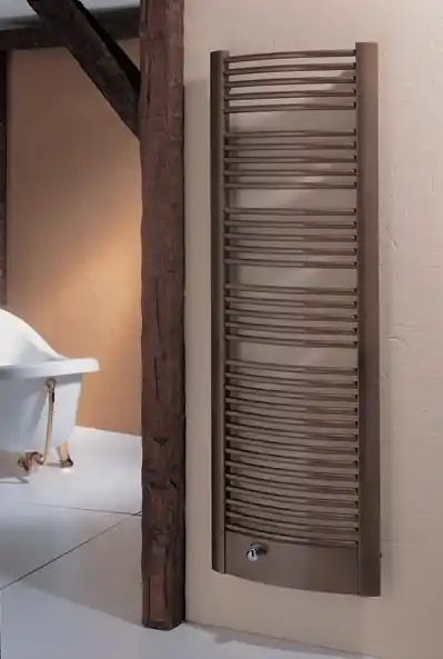 Biztonságos fizetés Sapho Focus FXB 595x1154 mm bronz, fürdőszoba radiátor (FXB-612br)Sapho