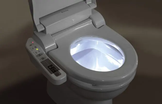 Szezonális akció Sapho BLOOMIG ECO elektronikus bidé, led világítással (NB1120)Sapho