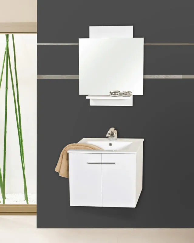 Outlet Tboss Monte Carlo 60 fürdőszobabútor (magasfényű fehér)Tboss