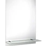 Biztonságos fizetés Sapho AQUALINE Tükör furattal, üvegpolccal, 50x70cm (22429-01)Aqualine