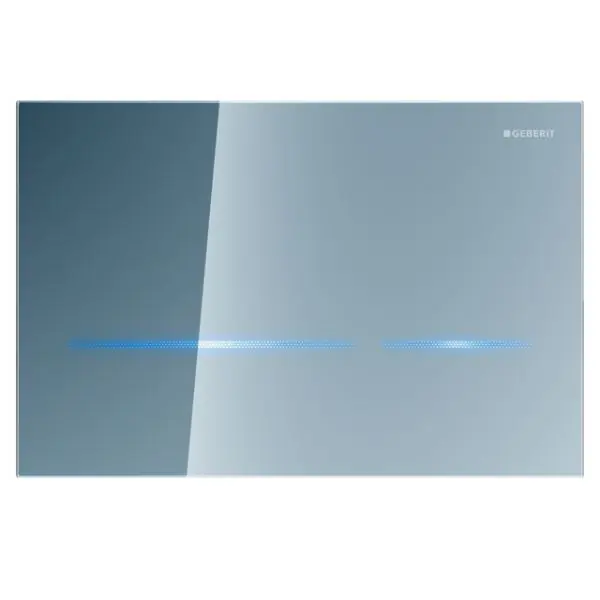 Geberit Sigma 80 érintésmentes tükröződő (reflexiós) üveg WC-öblítő működtető lap 8 cm-es tartályhoz (UP720) 116.091.SM.1Geberit Expressz kézbesítés