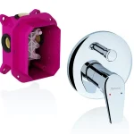 Árengedmény Ravak Falsík alatti Neo csaptelep váltóval R-Box-val NO 065.00+RB 070.50 (X070045+X070052)Ravak