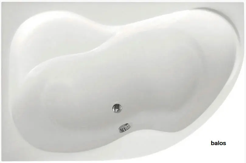 Aqualine Cidlina 160x105 cm aszimmetrikus kád (160x105 cm, beépíthető / balos, #G3615)Aqualine Alacsony ár