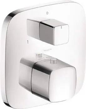 Ne maradj le Hansgrohe PuraVida króm falsík alatti termosztát színkészlet elzáró- és váltószeleppel 15771000 (K)Hansgrohe